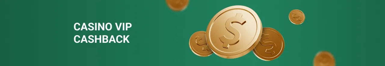 CASINO VIP CASHBACK strip